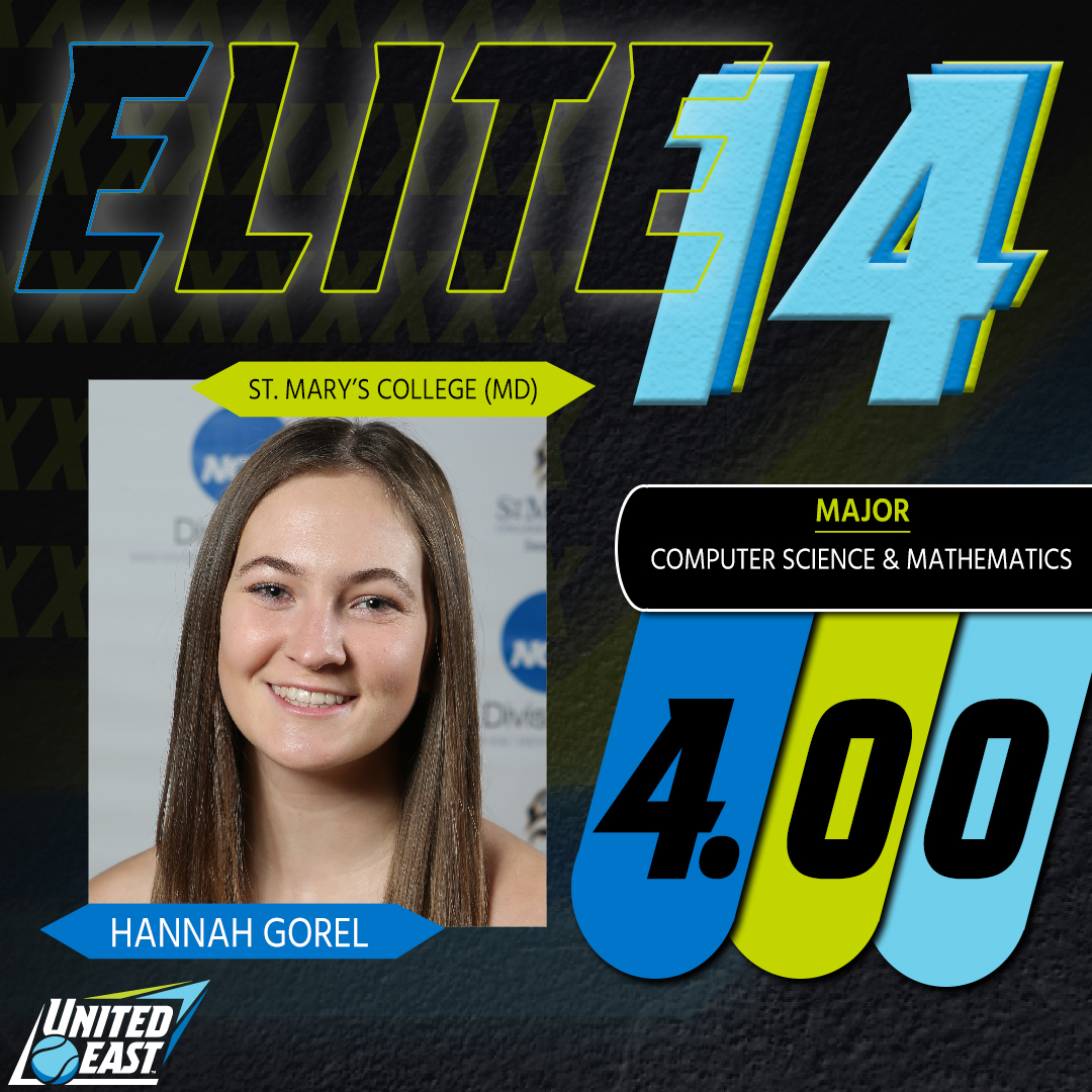 GoUnitedEast's tweet photo. Sibling Student-Athletes! 🎾📚 #RisingUnited

Congrats to Hannah and Devon Gorel as they were both named the Elite 14 winners for Men's &amp; Women's Tennis, respectively! The two both hold 4.0s in Computer Science and Mathematics!

@smcseahawks / @SMCMtennis https://t.co/fXw7cYKYnZ