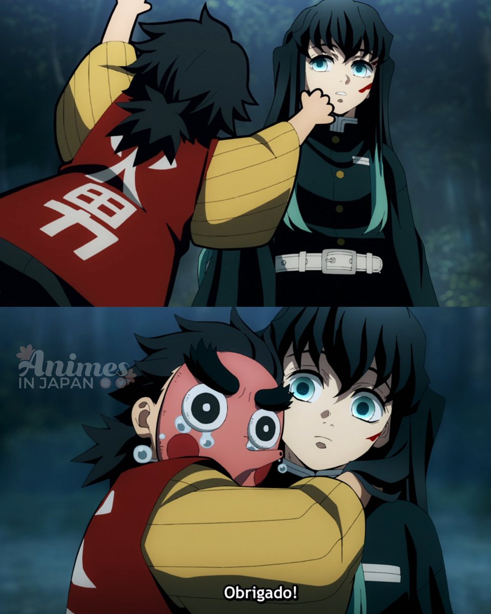 Animes In Japan 🎄 on X: RECEBA! 🤣 Anime: Demon Slayer: Kimetsu no Yaiba:  Katanakaji no sato-hen. #PrimaveraNaAIJ 🌸 #鬼滅の刃  /  X