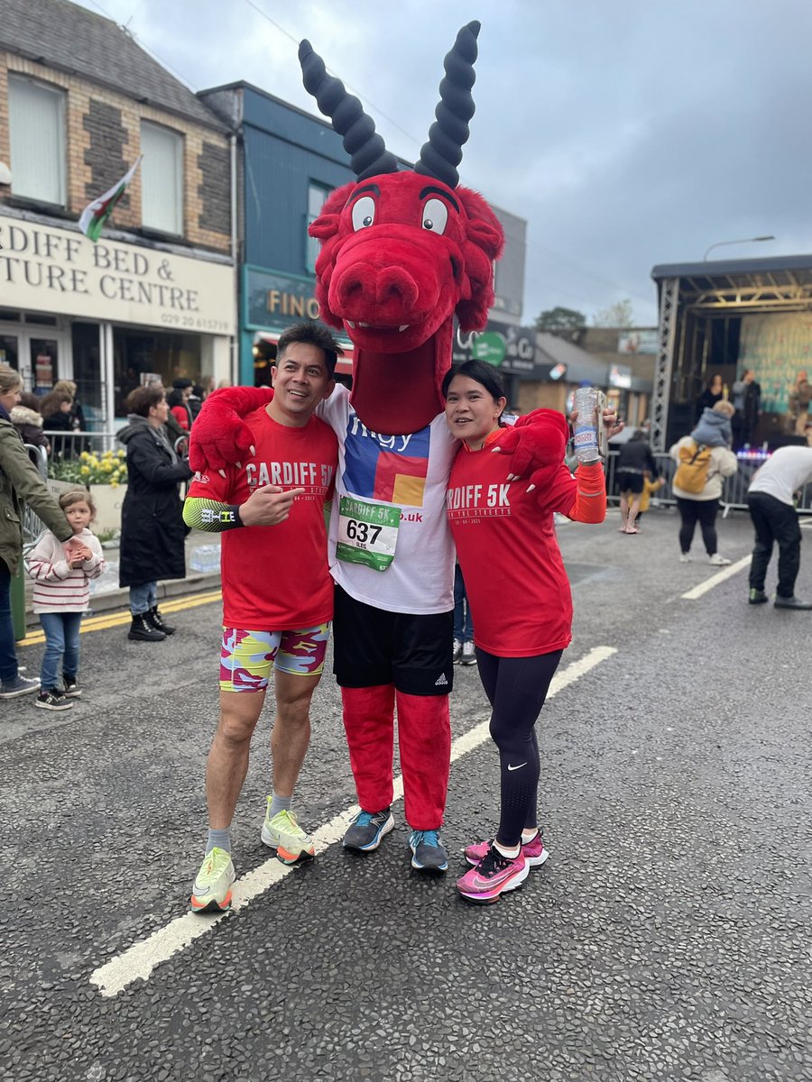MGYCardiff's tweet photo. Thank you for your support of our Welsh Dragon today. #cardiff5k #community #whitchurch https://t.co/wVl9klcmya