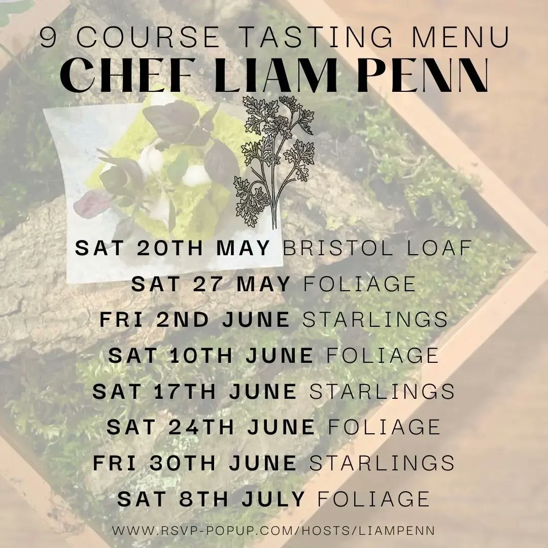 Table Reservations!

I start on the 20th of May <a href="/thebristolloaf/">The Bristol Loaf</a> in Bedminster! @nativevine will also be there!

rsvp-popup.com/hosts/liampenn

#vegan #veganuk #veganbristol #bristolvegans #bristolfood #veganfood #bristol #clifton #cliftonvillage #plantbased  #bristollife #bedminster