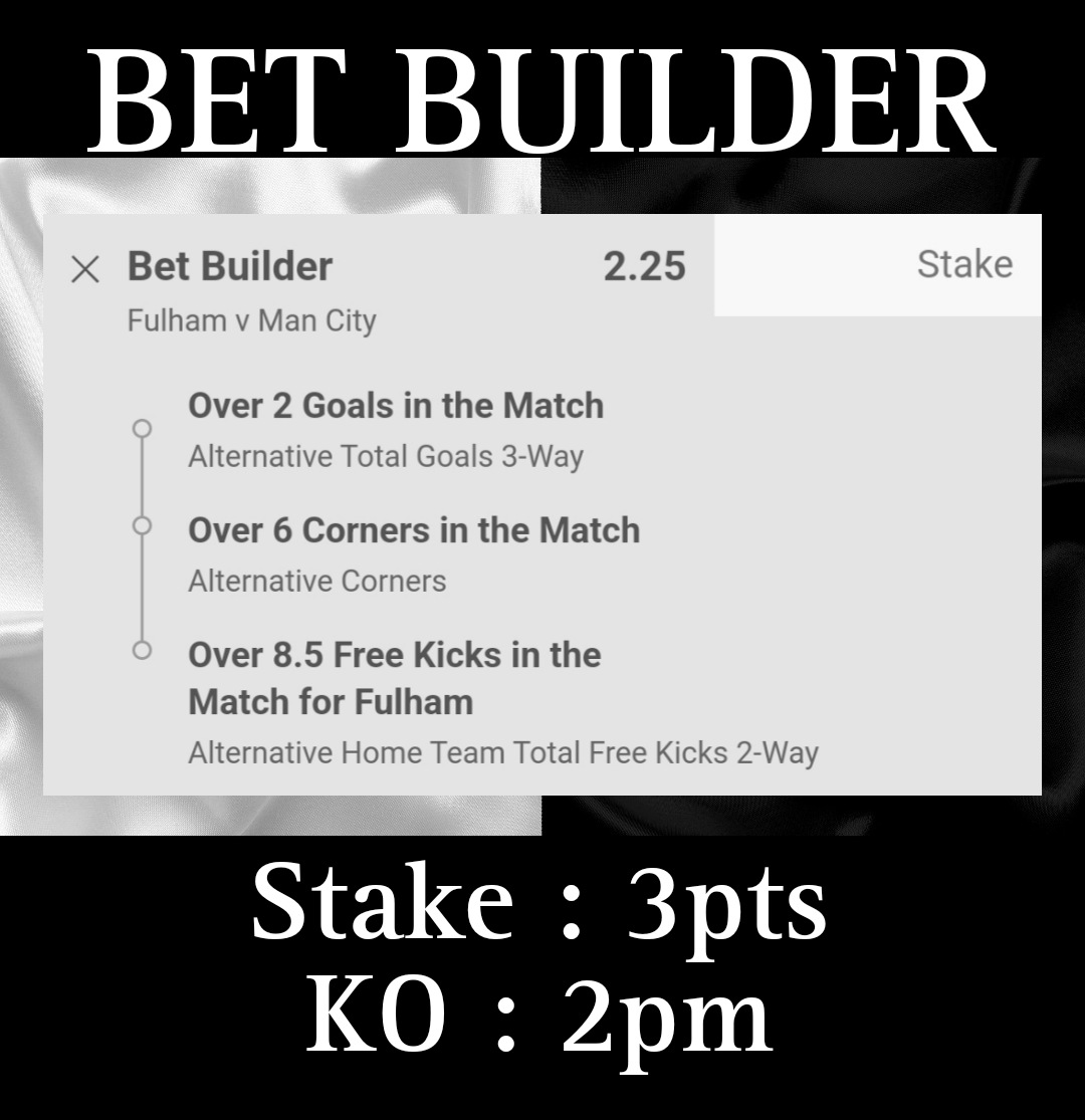 Tom White Football Tips on Twitter "All three Bet Builders won today