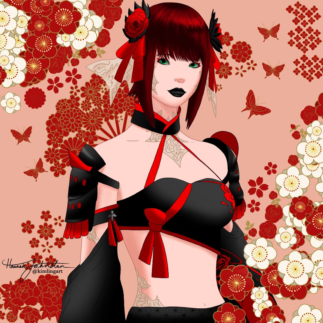 kimlingart's tweet photo. ❤️🌹
#finalfantasyxiv #FFXIV #digitalart https://t.co/6ygzdos9Oe