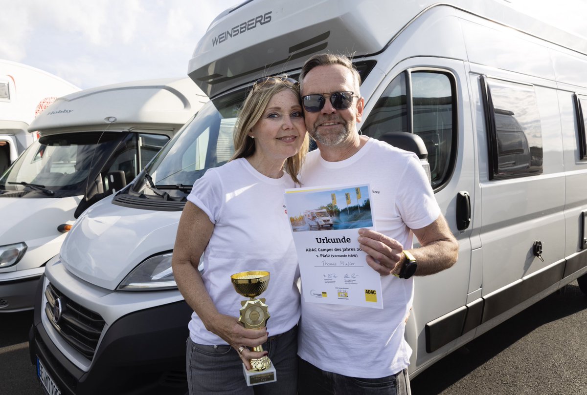 NRWs bester Camper 💛: Thomas Müller aus <a href="/_Gelsenkirchen_/">Stadt Gelsenkirchen</a> hat den NRW-Entscheid zum <a href="/ADAC/">ADAC</a> Camper des Jahres 2023 gewonnen. Beim Bundesfinale auf dem Caravan Salon <a href="/Duesseldorf/">Stadt Düsseldorf</a> winkt nun eine 14-tägige USA-Reise🚍 🇺🇸. <a href="/BILD_Ruhrgebiet/">BILD Ruhrgebiet</a> <a href="/RadioEmLippe/">Radio Emscher Lippe</a> <a href="/WAZ_Redaktion/">WAZ</a> #wirfeierncamping