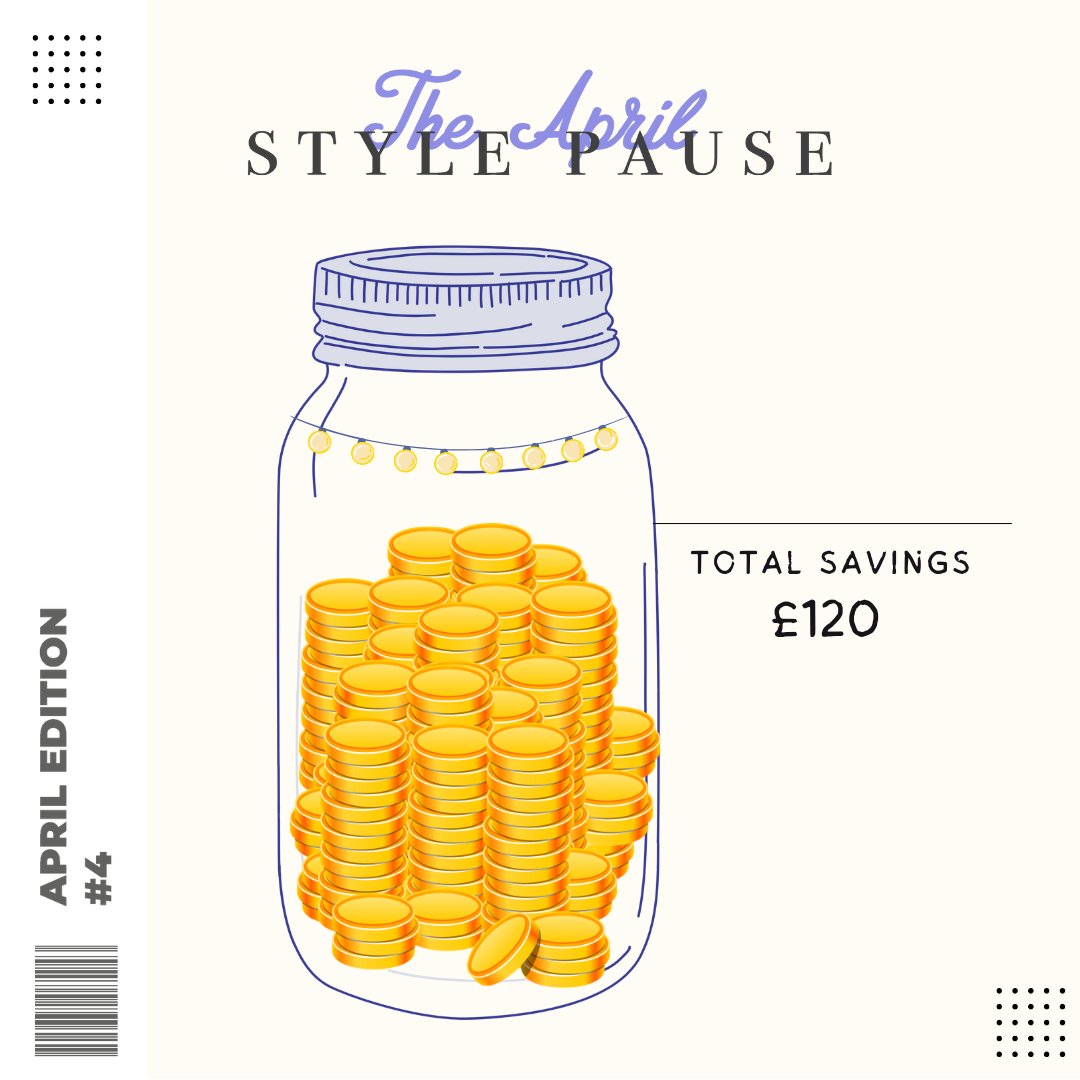 affordIQ's tweet photo. How's The April Style Pause going? The easter sales make it difficult on not spending your money buying new clothes or trainers but it'll all be worth it in the end when you see how much you have saved. https://t.co/nGBtIJIvjW