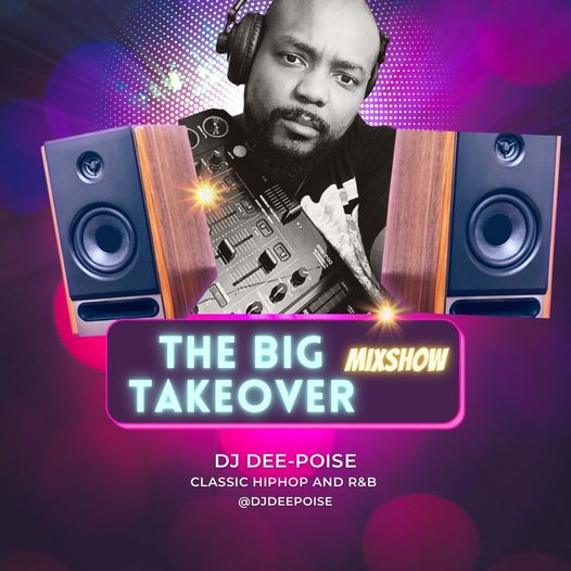 ATWLHH's tweet photo. Tune in to The Big Takeover with Dj Dee-Poise bringing you classic Hip Hop and R&amp;B at 2:00 pm EST &amp; 8:00 pm EST https://t.co/LV5qZVwOEm https://t.co/ipgKx0JP6e