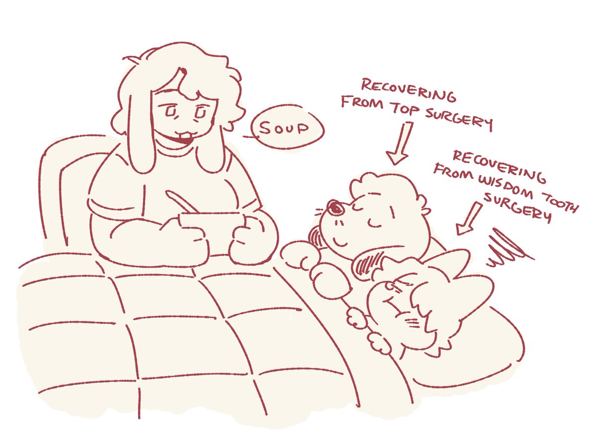 my boyfriend's mom came to take care of us this weekend whichwas very sweet... no one has done something like this for me before and i wanted to doodle something about it