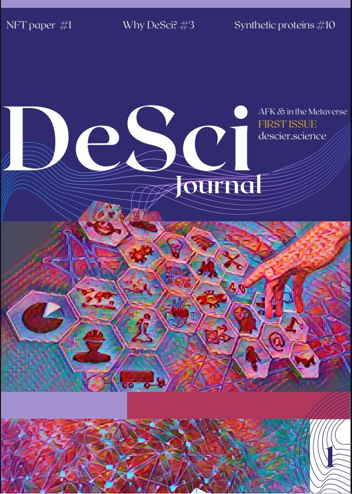 desciers's tweet image. The DeSci Journal project is up on @gitcoin GR16. Contribute for a decentralized science until May, 9th #DeSci explorer.gitcoin.co/#/round/1/0x6e…