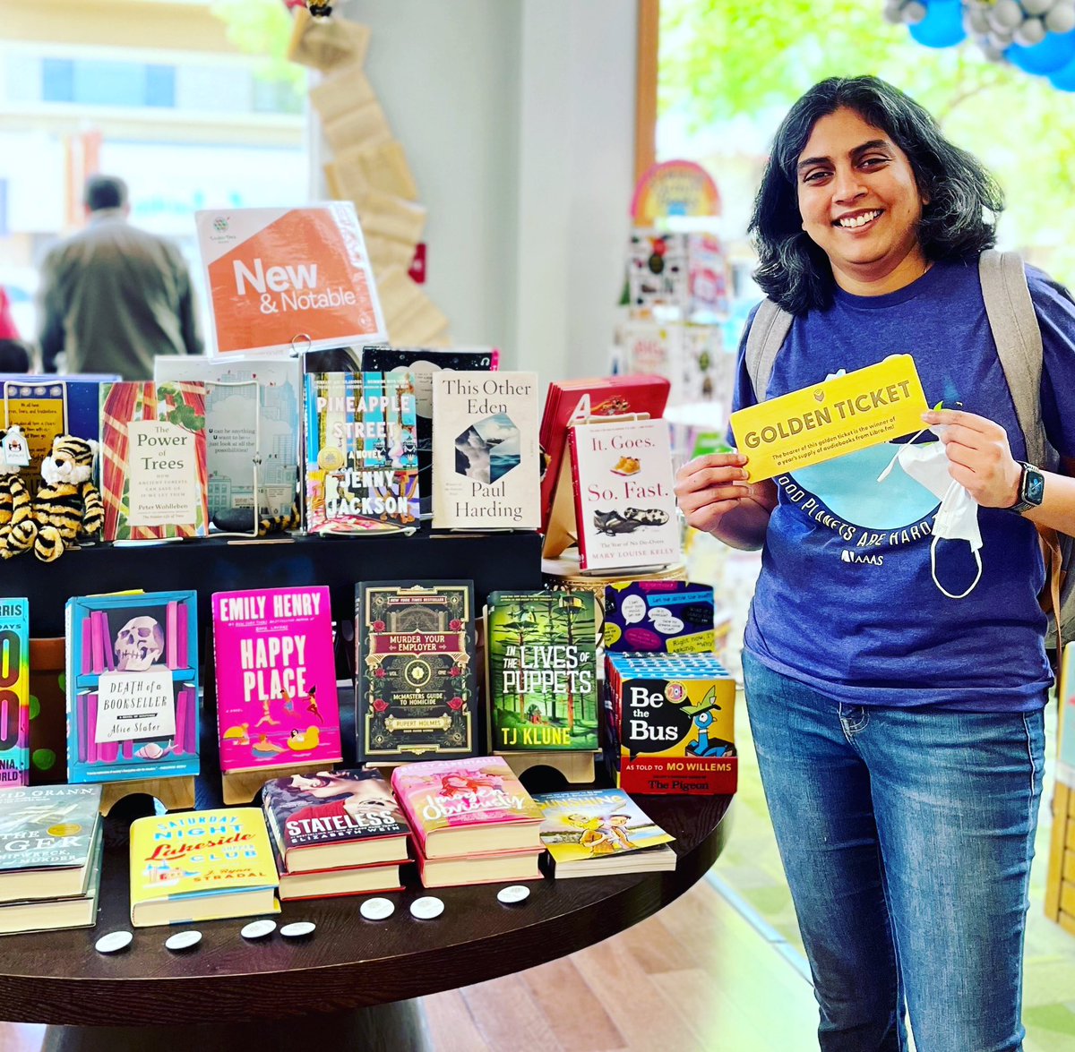 LindenTreeBooks's tweet image. Congratulations to the finder of the @librofm Golden Ticket yesterday, a local teacher who will put that year’s worth of free audiobooks to good use!

Speaking of teachers, they get 10% off everyday and 20% off on the last Sunday of the month. That’s today!

#LibrofmGoldenTicket
