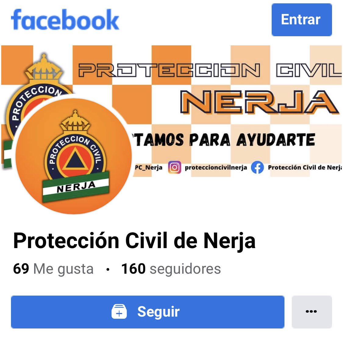 ‼️Aviso de interés‼️🦺
Desde la Agrupación del Voluntariado de <a href="/PC_Nerja/">Protección Civil Nerja</a> nos piden que os informemos que debido a un problema externo,han tenido que crear esta nueva página de Facebook en la que trasladarán su información a partir de ahora. Nuevo enlace⬇️
m.facebook.com/Proteccioncivi…