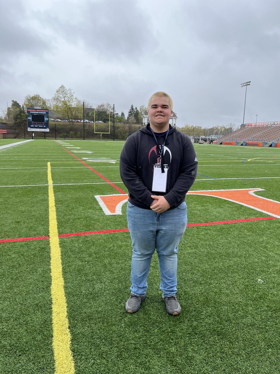 Brandon Watrous (@b_watrous75) on Twitter photo thankyou @coach_bunofsky <a href="/CoachBuddah/">Mike Budziszewski</a> for having me out to Carroll today <a href="/Bkap24/">Bryan Kaplan</a> <a href="/lgbadgerFB/">Badger Football</a> thankyou @coach_bunofsky <a href="/CoachBuddah/">Mike Budziszewski</a> for having me out to Carroll today <a href="/Bkap24/">Bryan Kaplan</a> <a href="/lgbadgerFB/">Badger Football</a>