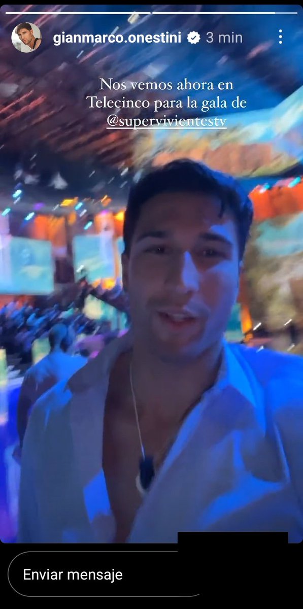 Manuela51397700's tweet photo. Gianmarco en la Gala de Supervivientes 👏👏👏👏👏👏💙💙💙💙
#Gianmarco30A
#Solos30A
https://t.co/0TAXao6uPw https://t.co/aaeS3JbG8T