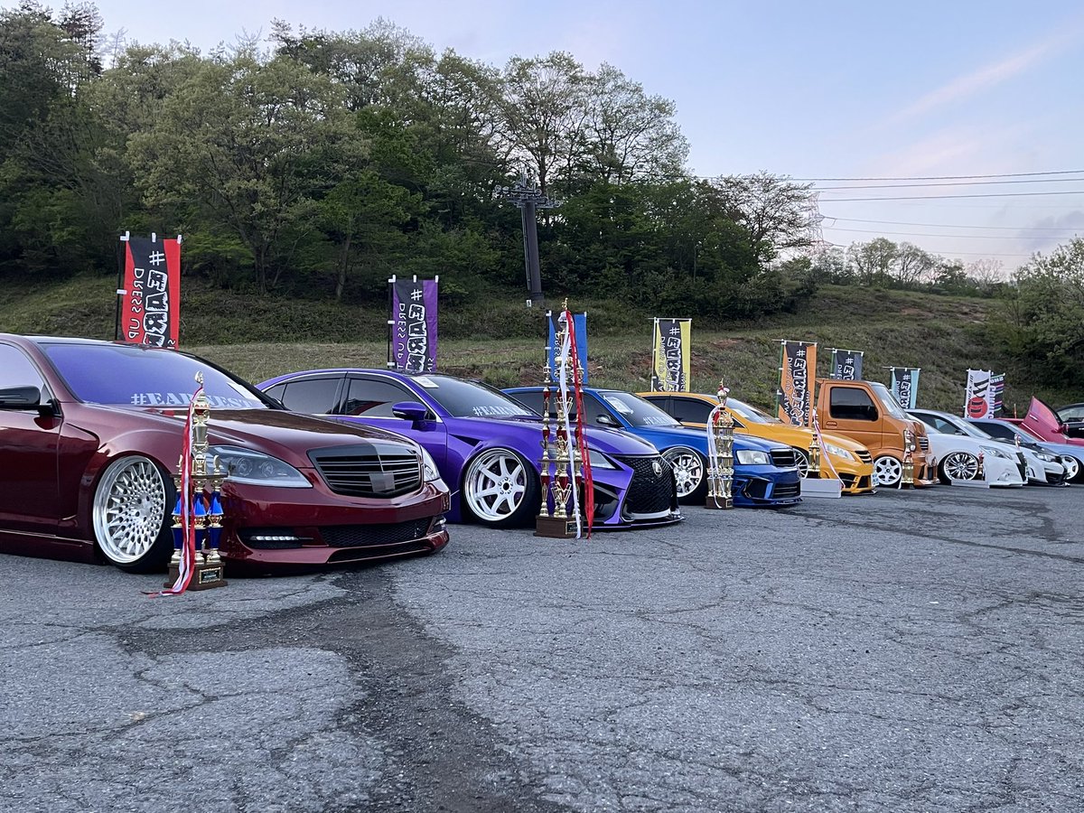 CHARAGURO51's tweet image. お疲れ様です🙏🏻

昨日はDSU杯にエントリーして来ました😆

結果はDSUで初めてのセダン総合順位に入り、5位になりました✨

沢山の投票ありがとうございました🙇

また、主催の塩月さんを始め、運営スタッフの皆様、DSU杯お疲れ様でした!!

でわでわ👋

#DSU
#セドグロ
#VIPSTYLE