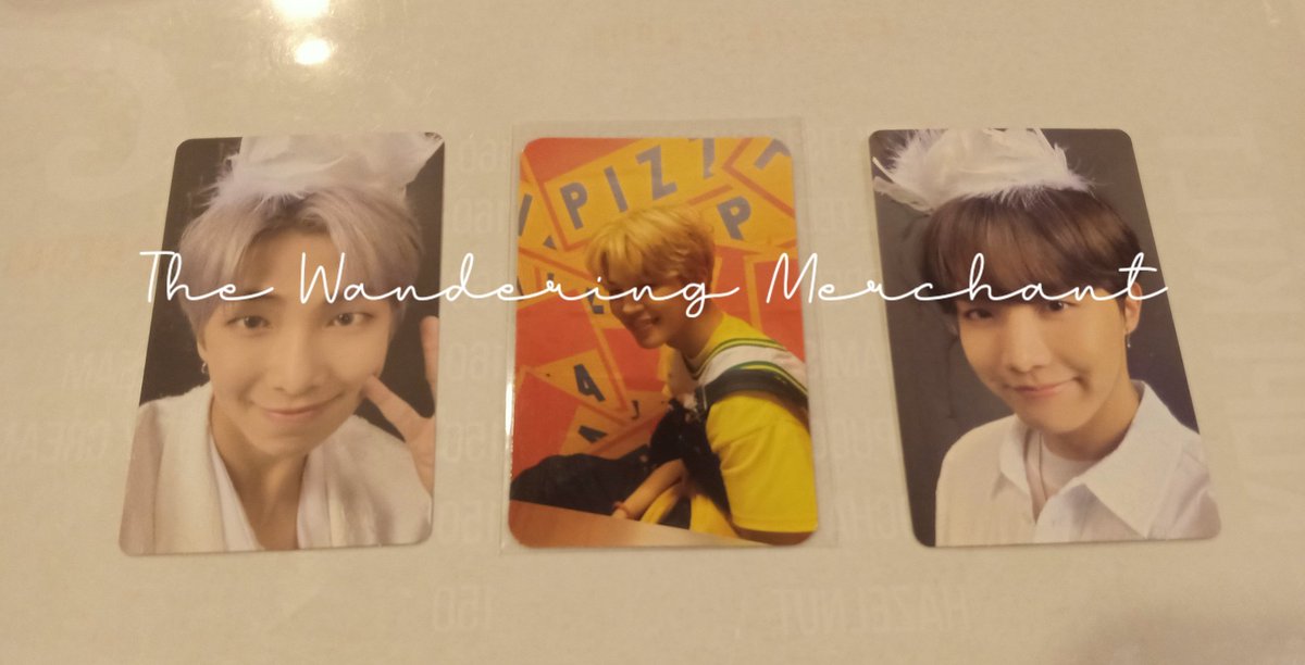 1deringMerchant's tweet photo. 💜 BTS NAMJOON, JIMIN, JHOPE PHOTOCARDS 💜

🐣 SOLD AS SET - 950 php
🐣 Condition 9/10
🐣 Can ship nationwide
🐣 Can be made available through Shopee + Shopee fee

 ‼️CONTENTS‼️
🐣 Namjoom MOTS 7 V1 
🐣 Jimin Love Yourself E
🐣 JHope MOTS 7 V1

#BTSphotocards #btsmerch https://t.co/03XsO0DM1v