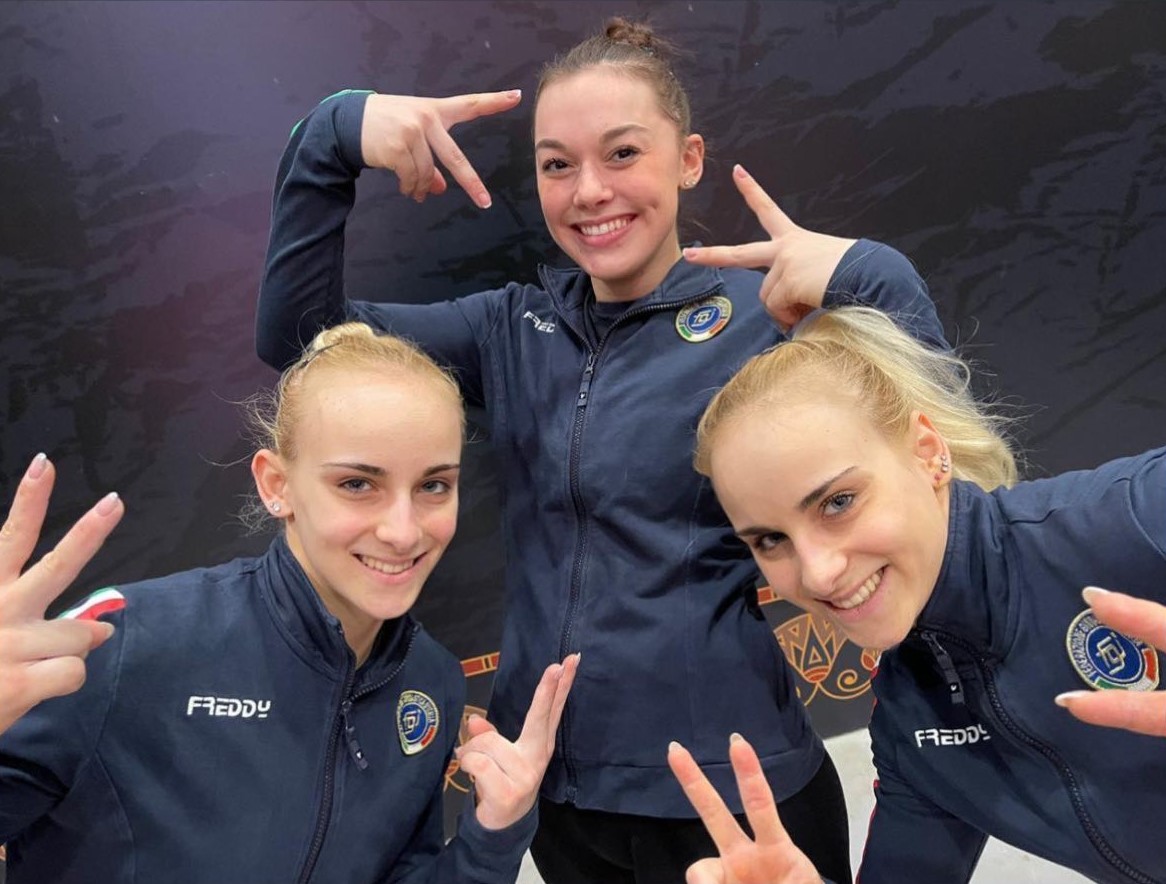 giomalago's tweet photo. Super @Federginnastica nella tappa di Coppa del Mondo #artistica in Egitto. Vittorie per Alice D'Amato e Giorgia Villa, successivamente anche seconde come Asia D'Amato e Salvatore Maresca. Terzo Niccolò Mozzato. E complimenti Ginnastica Fabriano: 7° scudetto consecutivo #ritmica https://t.co/XRPvJNiw8k