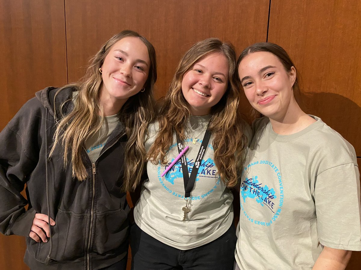 WestonkaHS's tweet photo. Congratulations to Kendall Sebasky - the new MAHS President for 2023-2024! Congratulations to Caryn Childers - the new Vice President of MASC for 2023-24! #mwhspride @MWHSSenate @mnprincipals @Mn_MASCMAHS https://t.co/sDVV9PVVwn