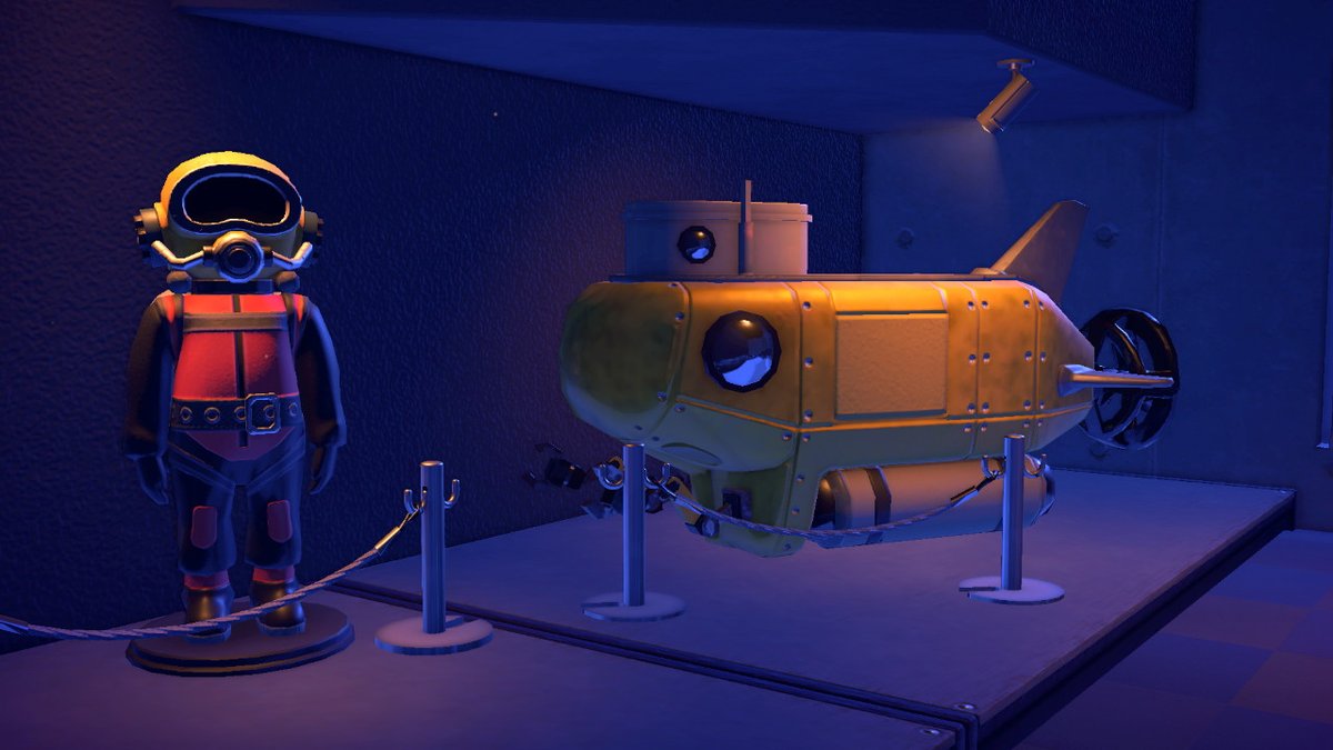 Gearard Bondoc on Twitter "There's a scuba diving gear and a submarine