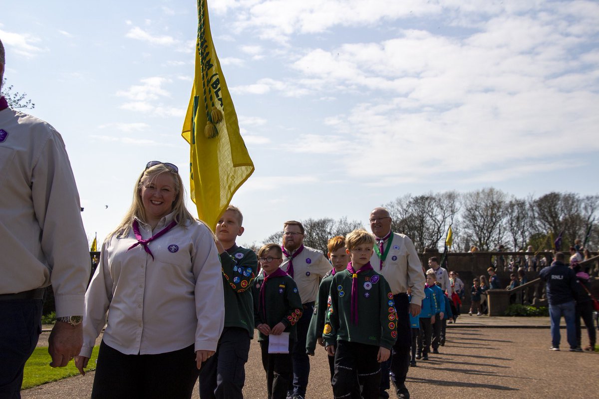 1stBispham's tweet photo. St. George’s Day in the park! 🏴󠁧󠁢󠁥󠁮󠁧󠁿 We had such a great time last week at Stanley Park celebrating what it means to be a Scout and getting stuck in with all the activities 🤩 #SkillsForLife https://t.co/TdkPBn1FAS