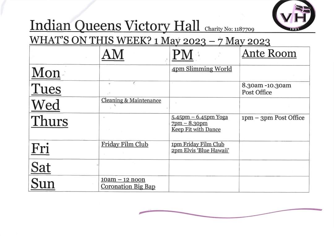 QueensVicHall's tweet photo. Blue Hawaii week! https://t.co/BjXmXK9bnc