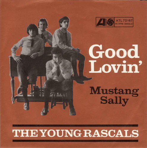 On April 30th 1966, The Young Rascals went to #1 on the U.S. singles chart with their song 'Good Lovin'.'
#TheYoungRascals #music #History