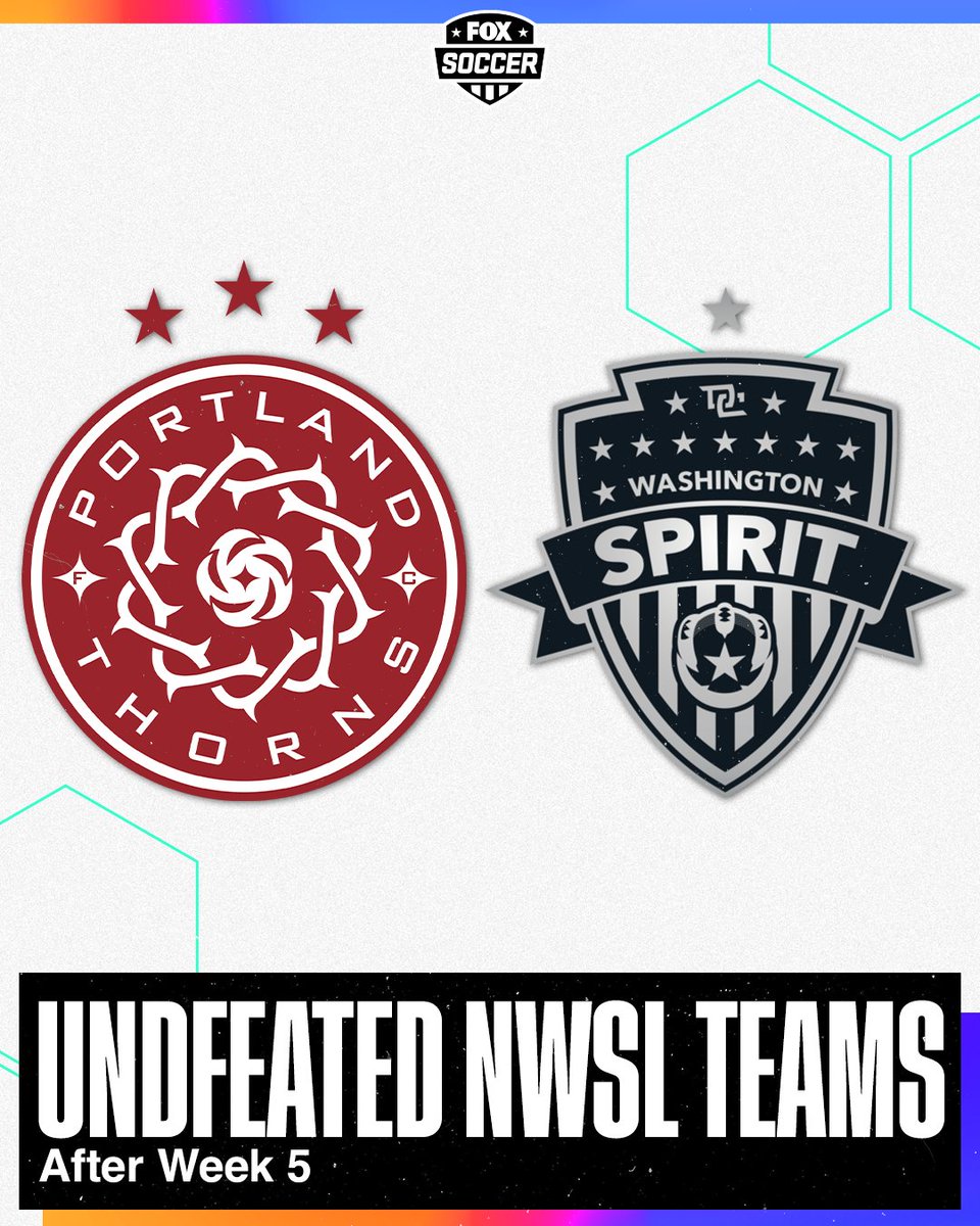 FOXSoccer's tweet photo. RT if your @NWSL team is still undefeated 🤩 https://t.co/rjxHXXWzUv