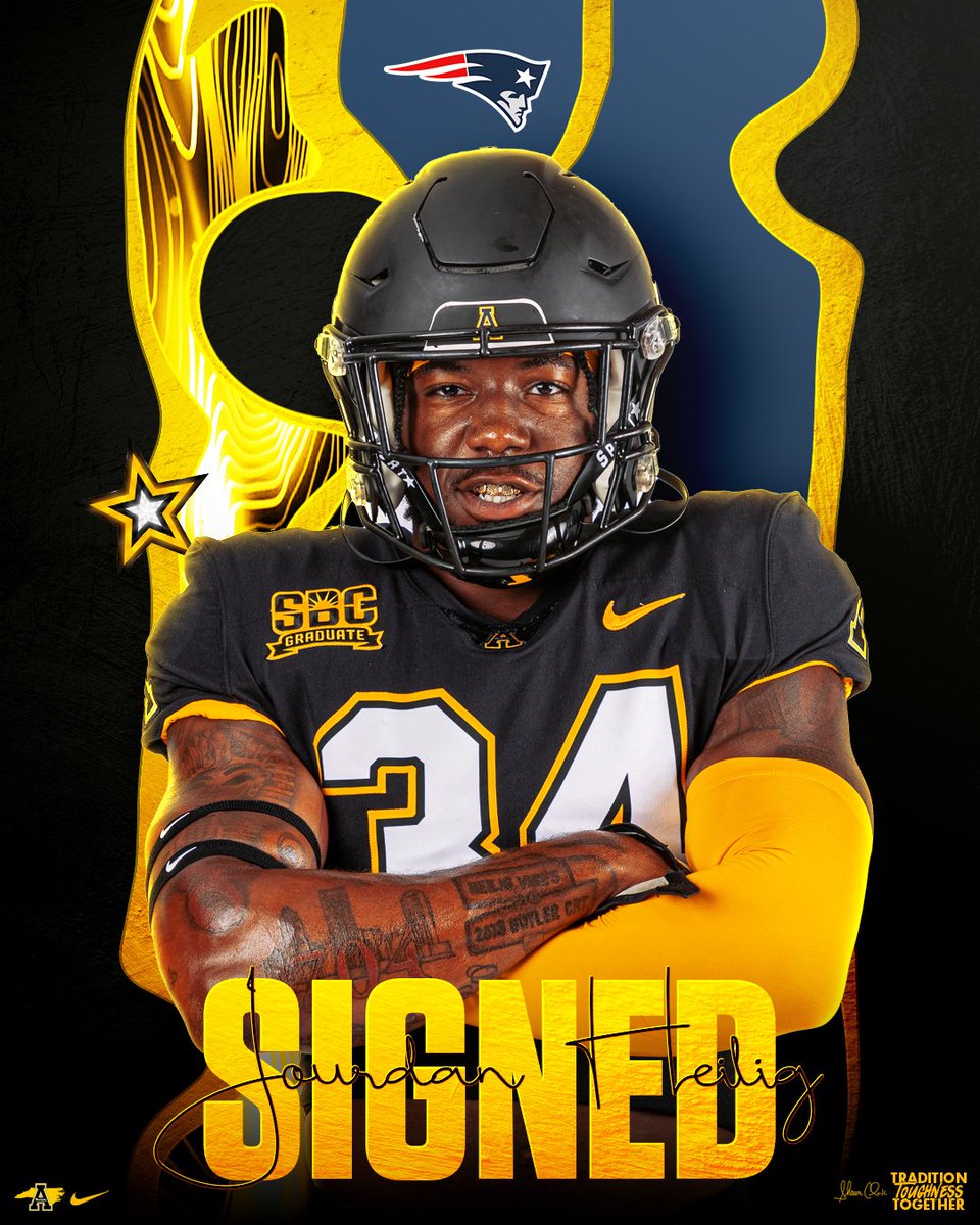 App State Football (@appstate_fb) on Twitter photo Congrats to <a href="/JourdanHeilig/">Ace Heilig</a> on signing a free-agent deal with the <a href="/Patriots/">New England Patriots</a>!
#GoApp #AppStateNFL Congrats to <a href="/JourdanHeilig/">Ace Heilig</a> on signing a free-agent deal with the <a href="/Patriots/">New England Patriots</a>!
#GoApp #AppStateNFL