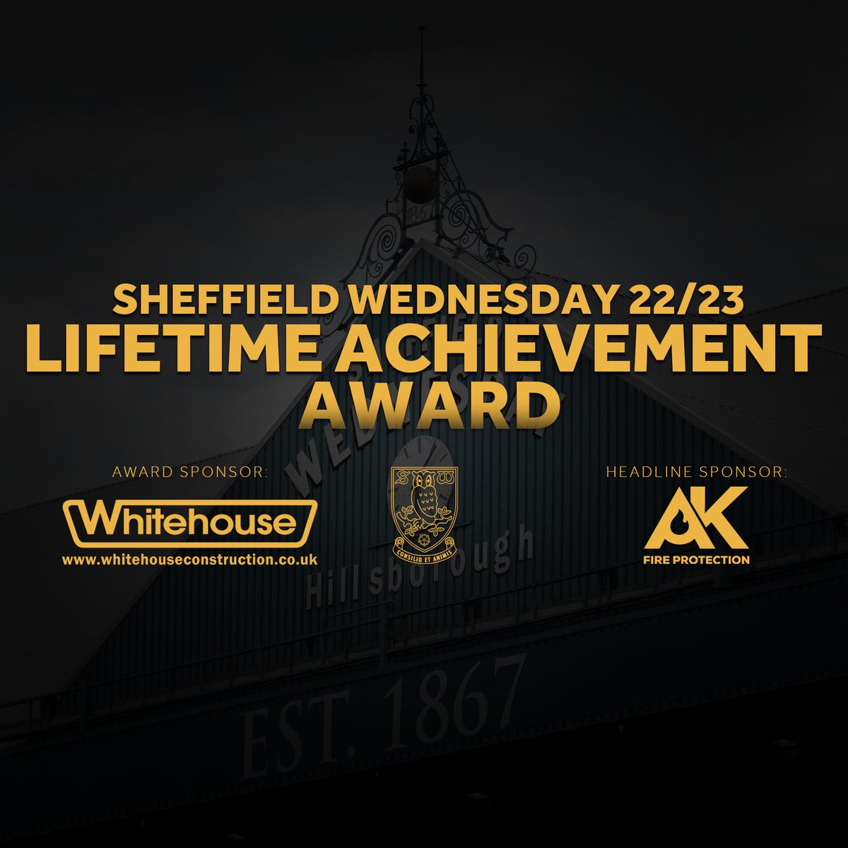 swfc's tweet photo. Next up is our Lifetime Achievement Award sponsored by @WhitehouseLtd! ๐ฆ
#SWFCAwards https://t.co/YvNmWUnWcZ
