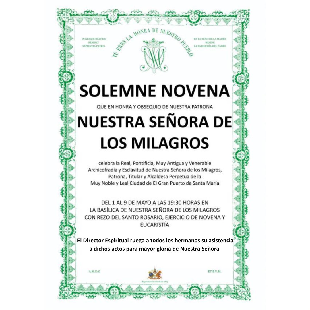 _losmilagros's tweet photo. Mañana comienza https://t.co/NSEU6VNl4v