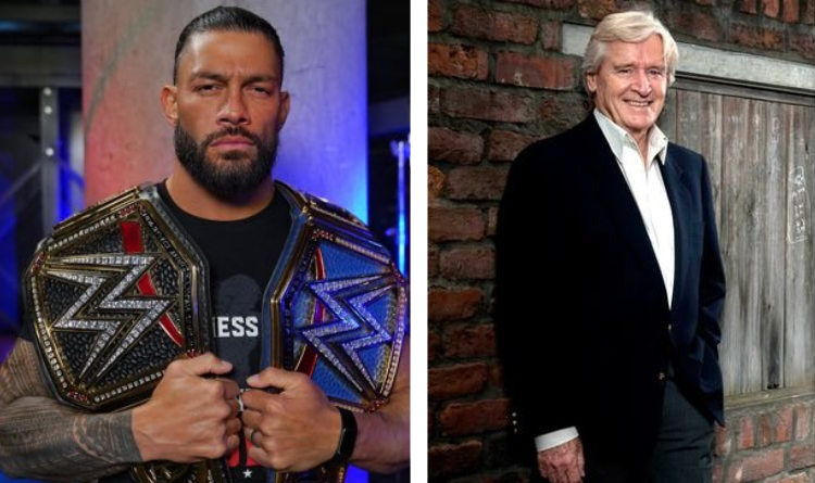 TomCampbell's tweet photo. Roman Reigns: 973+ days as WWE Universal Champion

Ken Barlow: 22,795+ days on Coronation Street

I know who I'M acknowledging https://t.co/hR3RCMDtC9