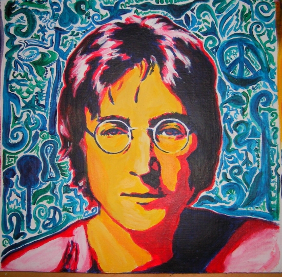 Vikram g – Painting of John Lennon