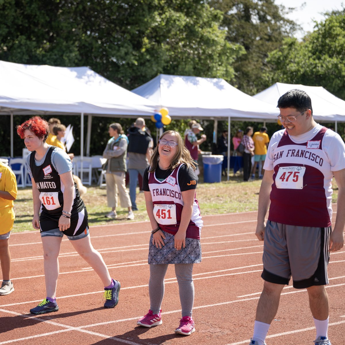 Menlo Games are back after 3-year hiatus! Bay Area Special Olympics athletes competed in exciting events and had a great time at the Middle School's Olympic Village. Thanks to our volunteers and donors, the event was a big success!