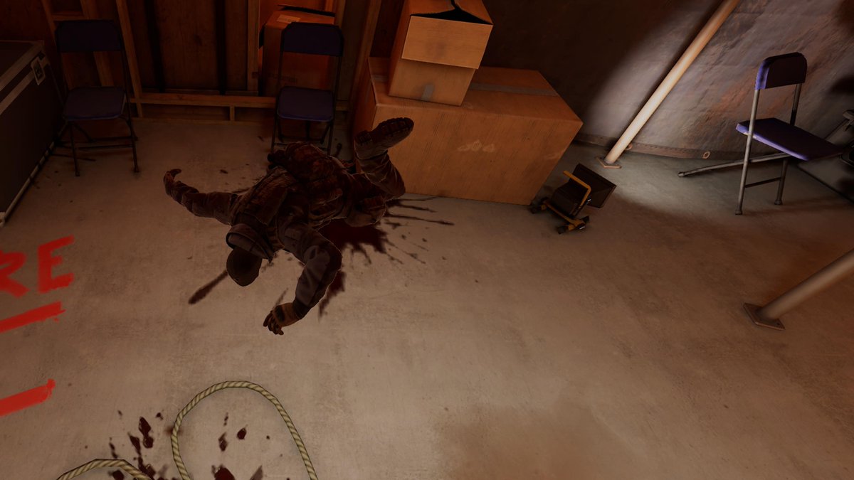 MrKrisSteel's tweet image. #PS5Share, #Pavlov I dropped a grenade