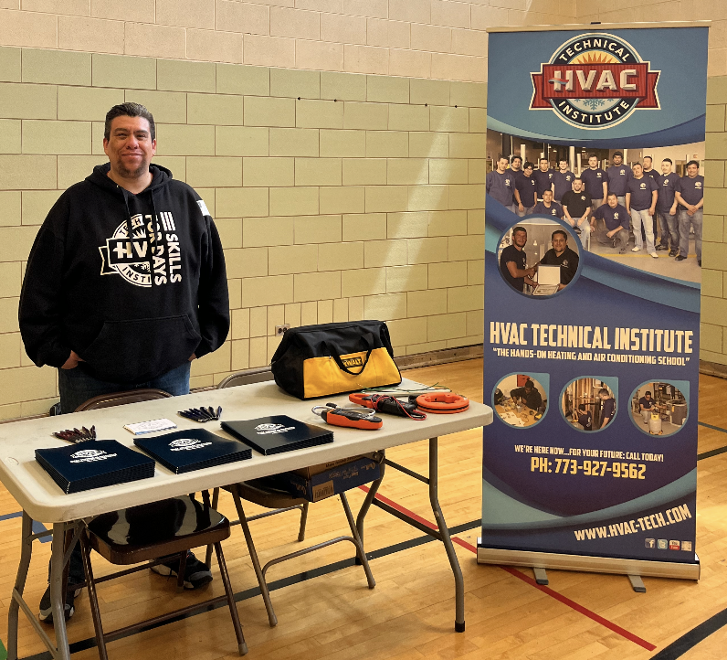 KennedyHSCPS's tweet photo. Thank you to all of our partners that came out for our Trade Fair on Friday! Our students so appreciated having the opportunity to learn more about the different post-secondary pathways available to them. @UPS @gerbercollision @HVAC_TECH95 @CPS_OCCS #LearnPlanSucceed https://t.co/GMgh0valBG
