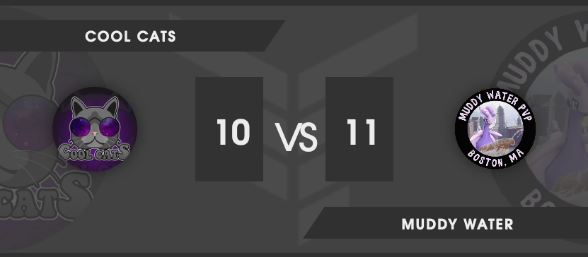 GGs to <a href="/CoolCatsGames/">Cool Cats</a>! In a hard-fought bout, wins by <a href="/AlphaFeeb/">Nick</a>, <a href="/EvolutionTat_GO/">EvolutionTat</a>, <a href="/ZiggomaticPOGO/">Ziggomatic</a>, and Moonliight helped us prevail