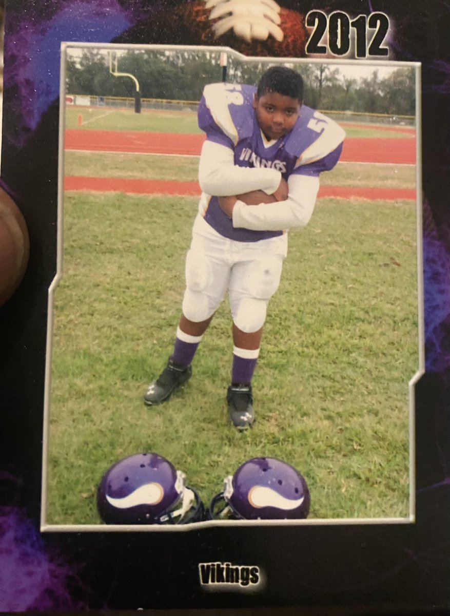 Started my journey playing Brec football with the Baton Rouge Vikings. Now being drafted to the Minnesota Vikings to live out my childhood dream is crazyy, keep God first and anything Is possible 🙏