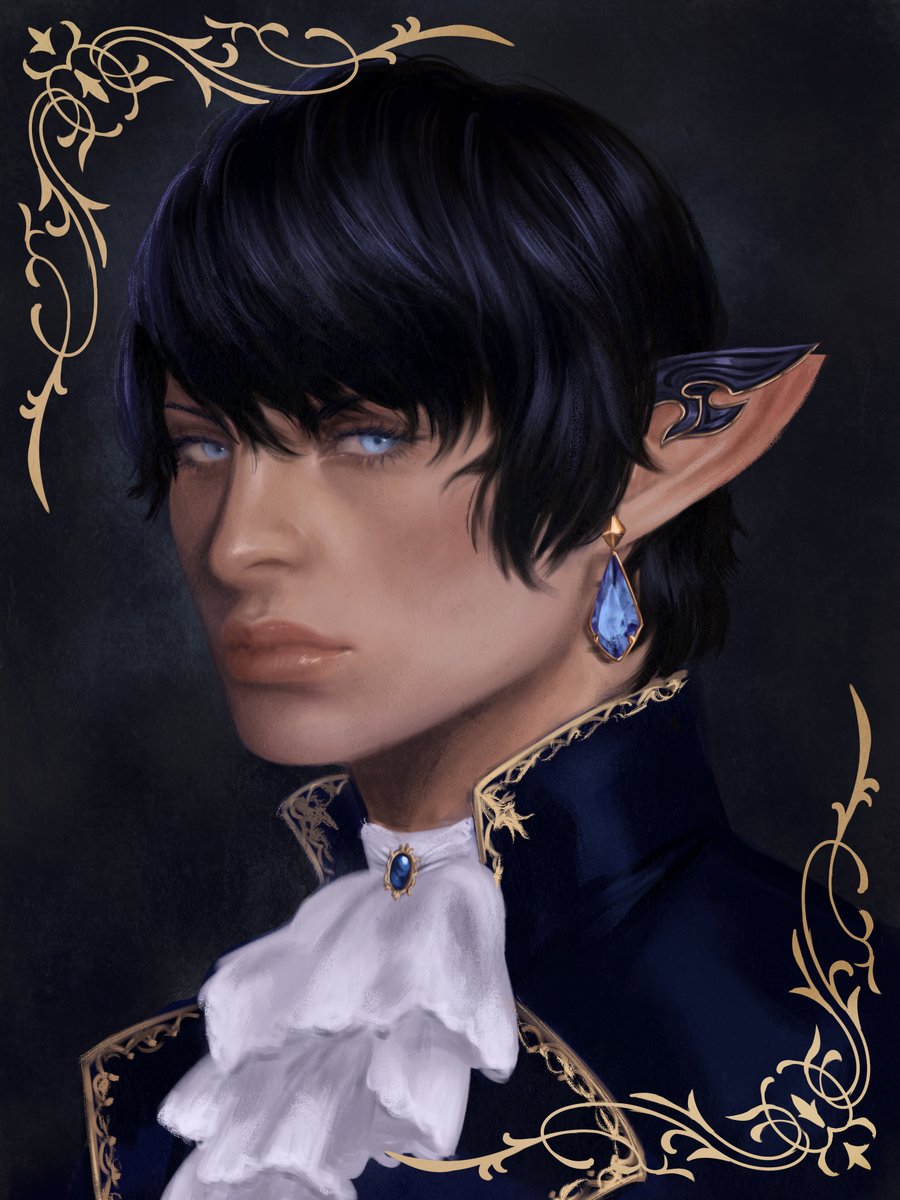 「aymeric #FFXIV」|🔪 nades 💙💛🔪 exhausted to all hellのイラスト