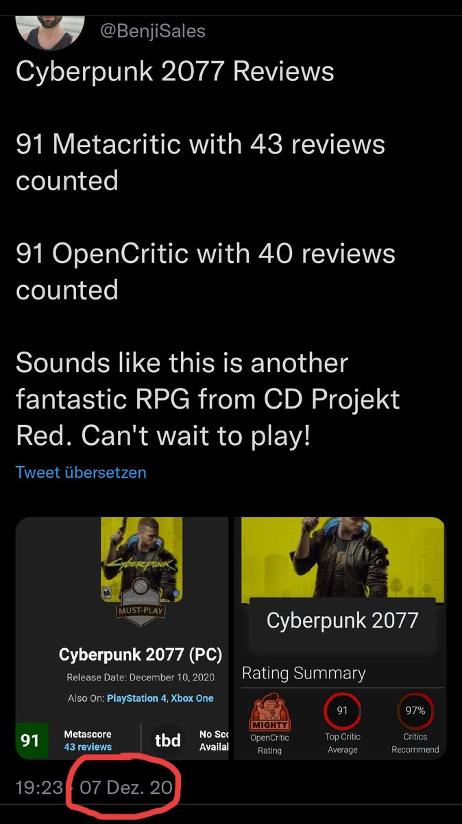 Cyberpunk2121's tweet photo. @marcus51090 @LukeStephensTV Why would they learn from Cyberpunk???? https://t.co/I5gSinFzsh