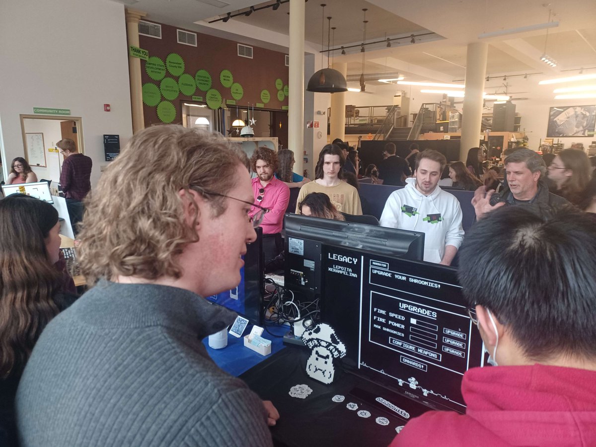 tomawash's tweet photo. snapshot and Shroomies got the opportunity to be showcased @ RPI GameFest '23, with snapshot winning the Excellence in Narrative Award, and Shroomies winning the grand prize for Best Student Game!!! ⭐️

Thank you sooo much to everyone who chatted with us and played our games! 💜 https://t.co/vQpGvFgCVT
