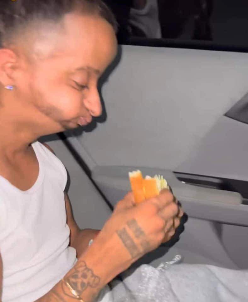 Me drunk eating a McChicken at 3 am