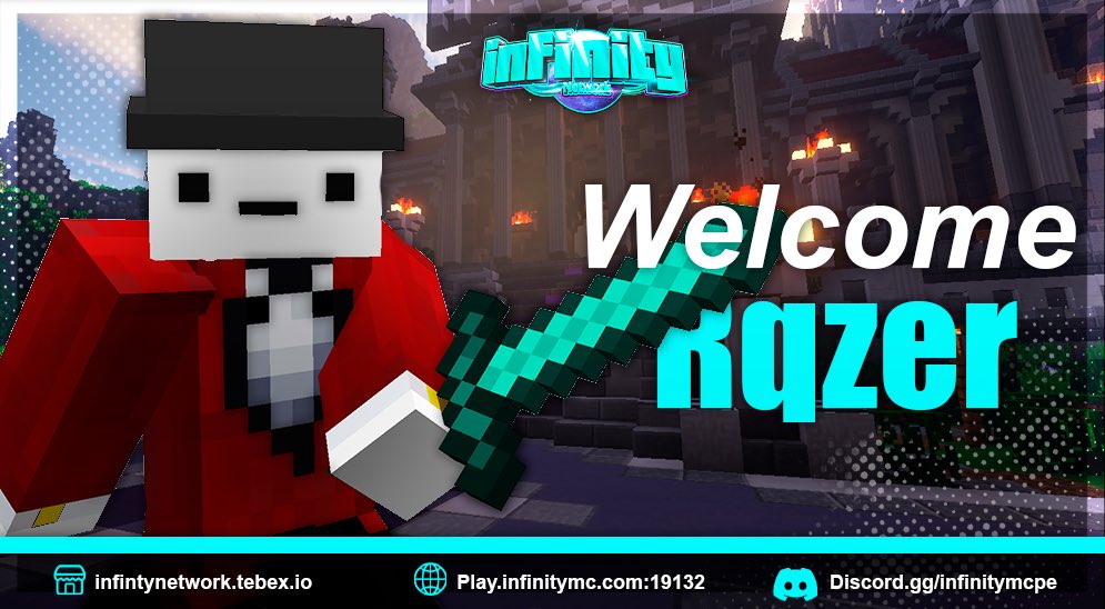 InfinityHCF's tweet image. Estamos felices de anunciar la llegada de @iAmRazer_Gt al Partner Team de Infinity!!!

🎊 Vamos a festejar su llegada con un sorteo en nuestro discord!
1x Rank Moon

Store: infinitynetwork.tebex.io