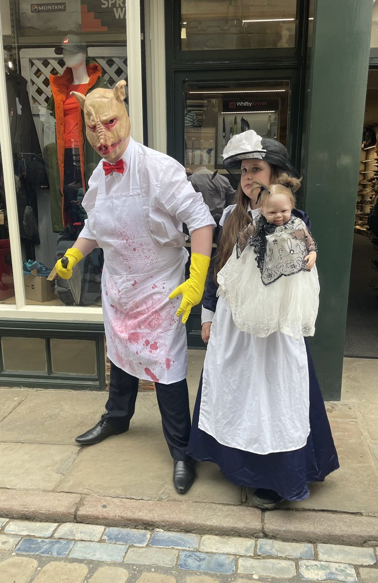 Last couple of pictures from the weekend . Amazing dresses, fabulous imaginative creations, great vibe #lovewhitby #whitbyweekend #gothic #whitbygothicweekend