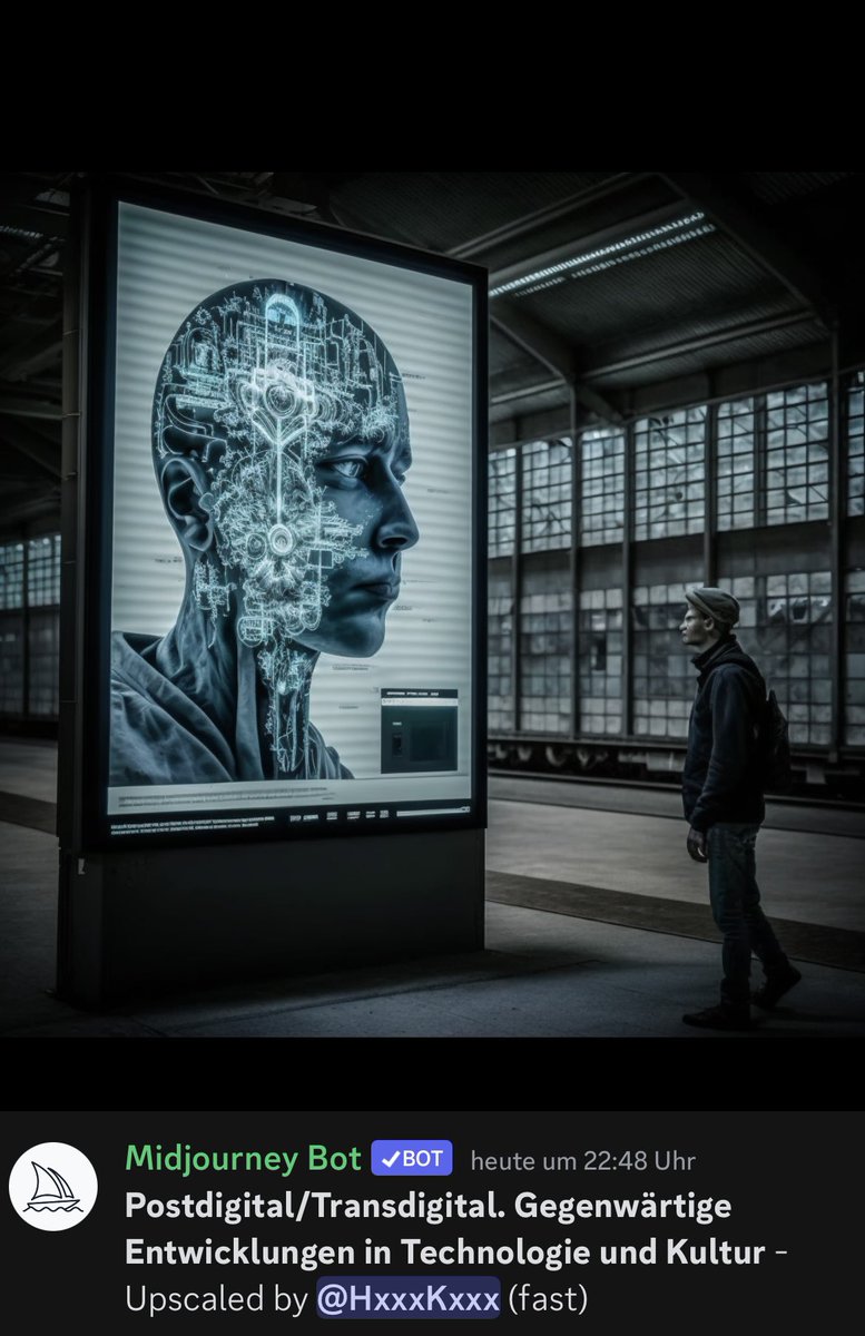 HxxxKxxx's tweet image. #Postdigital und #Transdigital - zeigt, wie eng Kultur und Technologie miteinander verflochten sind und welche Herausforderungen sich für beide Bereiche ergeben. 
#Kultur #Technologie #Zukunft