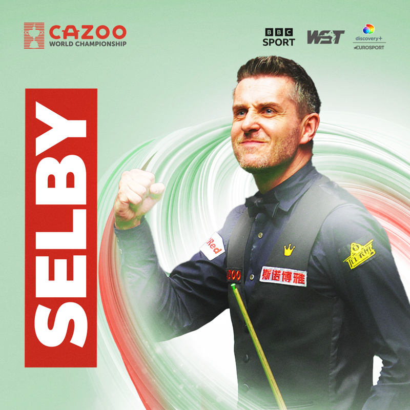 WeAreWST's tweet photo. 𝗧𝗛𝗘 𝗙𝗜𝗥𝗦𝗧 𝗘𝗩𝗘𝗥 𝗖𝗥𝗨𝗖𝗜𝗕𝗟𝗘 𝗙𝗜𝗡𝗔𝗟 𝟭𝟰𝟳!!

A moment of history for Mark Selby as he becomes the first player to make a maximum break in a World Championship final 🤩

#CazooWorldChampionshipFinal | @CazooUK