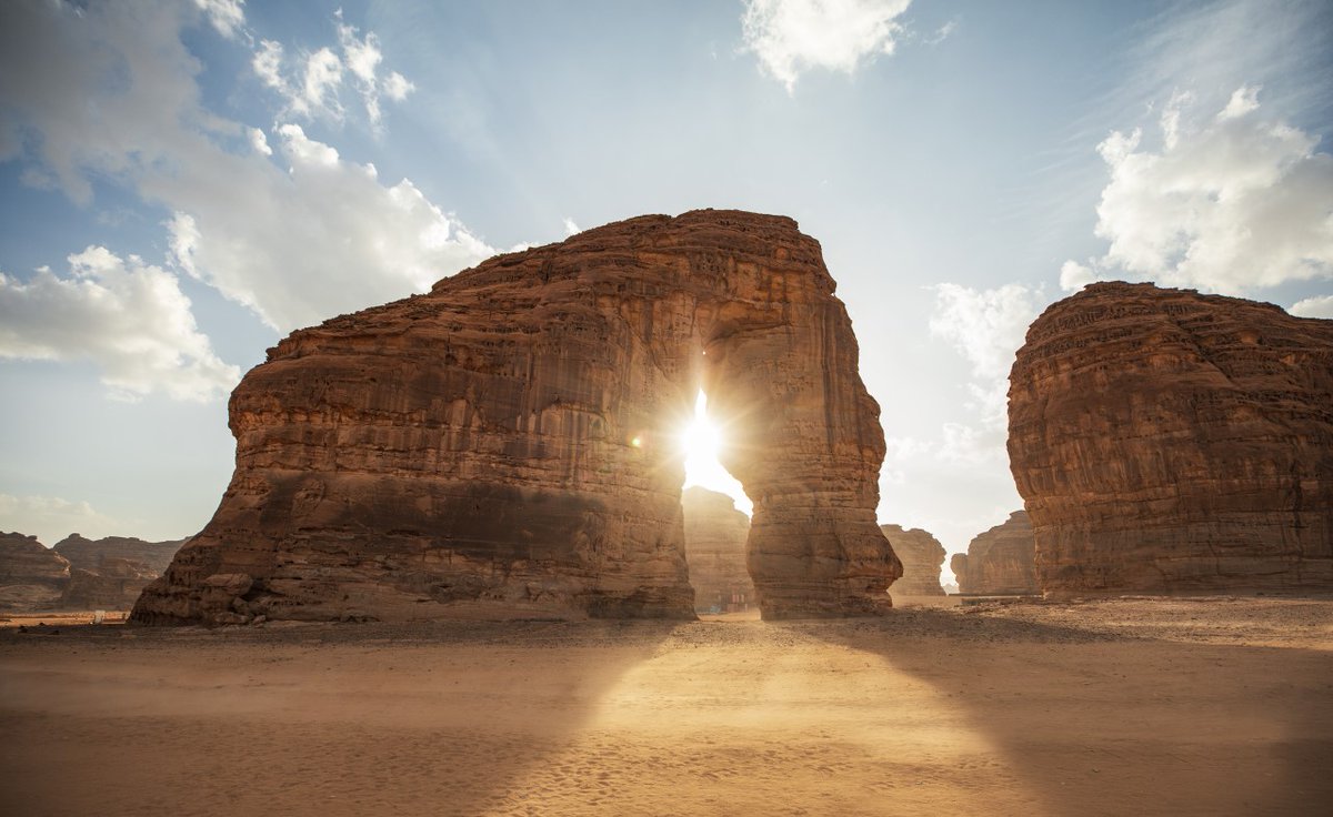 Al-Ula Mountains in Saudi Arabia