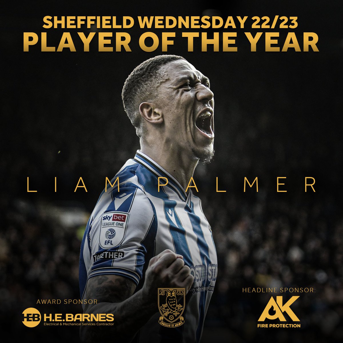 swfc's tweet photo. A hat-trick for Liam this evening! He is your SWFC Player of the Year! ๐๐๐
#SWFCAwards | @HE_Barnes https://t.co/MyUnusrwMI