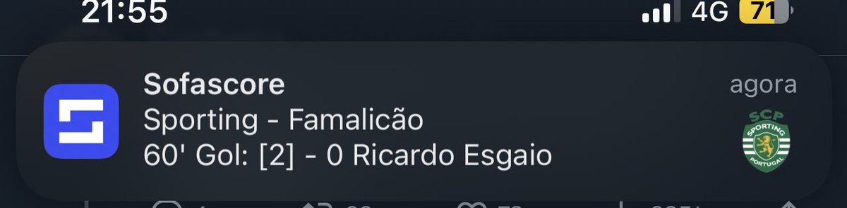 Notificação que eu nunca esperei na minha vida receber