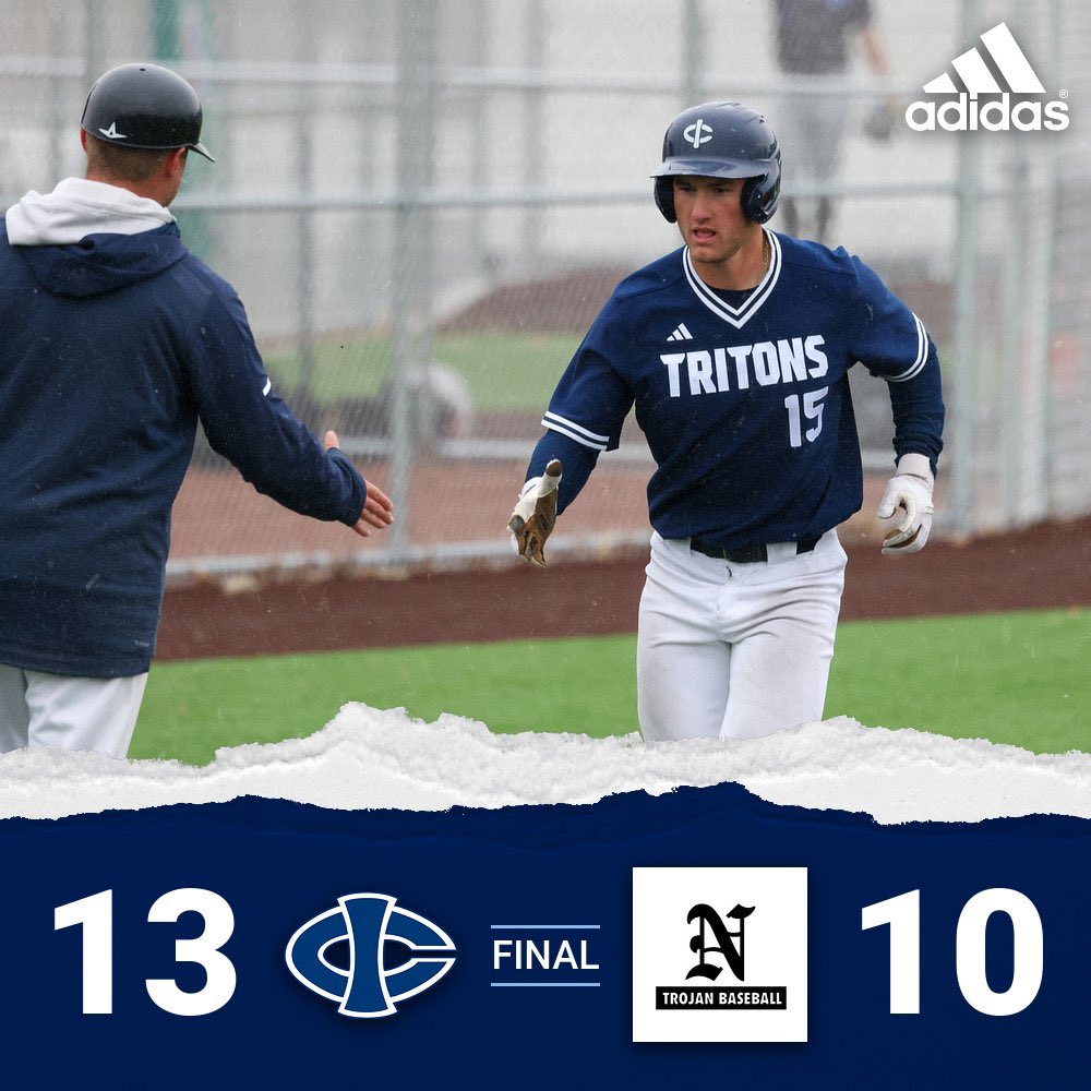 🔥SERIES DUB🔥

The Tritons hit 5 homers to win 13-10 and take the series over the Trojans! Tritons are now 39-9 on the year‼️💣👀

Bormann 3.1IP W 4K 3R
Borst 2IP SV 4K 0R 1H
Borst 3-4 2HR 2B 4RBI 2BB
Peters 5-6 HR 3RBI
Becker 2-3 HR 2 2B 3RBI 2BB
Lethert 2-4 HR RBI 

#RTR🔱