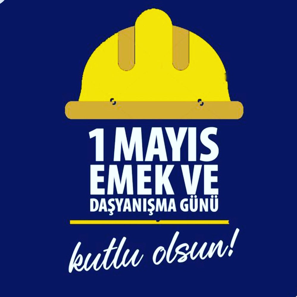 serdaradaysgk's tweet photo. Dünya genelindeki tüm emekçilerin birlik ve beraberlik içinde mücadele ettiği bu özel günde, işçi sınıfının kazanımlarını kutluyor, daha iyi çalışma koşulları ve daha adil bir dünya için hep birlikte çalışacağımızı belirtmek istiyorum. 
1 Mayıs İşçi Bayramı kutlu olsun! https://t.co/s4IXEIfBRO