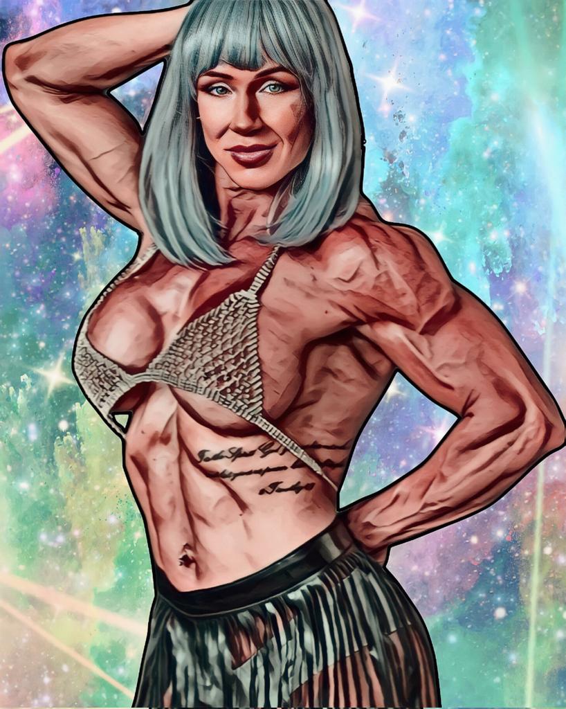 MGFEdits's tweet photo. Debbie Grass 🔥💙
@MuscleMommyDKG
#PhysiqueWoman #FemaleBodybuilders #GirlsWithMuscles #HarBody #MuscleGirls #FbbTops #Powerful #IFbbPro #HotMuscleGirls #Edits #DigitalArt #MuscleAngels #HerBiceps #FbbFans #WomanMuscular https://t.co/kZgAmYpfMf