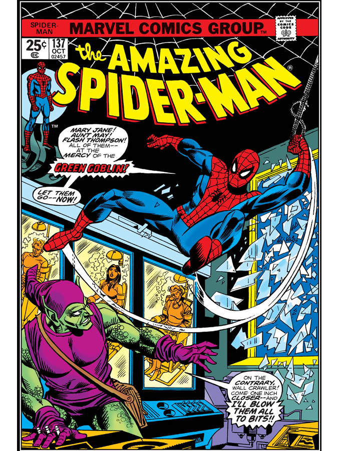 RT @ClassicMarvel_: The Amazing Spider-Man #137 cover dated October 1974. https://t.co/f2YNtsuvvY