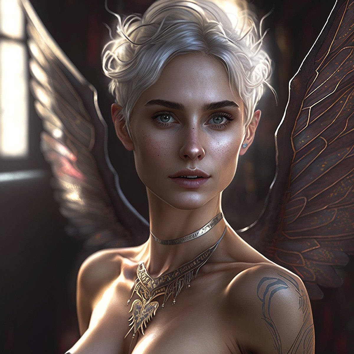 the_firstborne's tweet photo. The Land of Borne trembled with curiosity as a cryptic wanderer emerged from the shadows, their presence heralding the unfolding of a tale yet untold. Introducing a Female Sprite from the continent of Starkarn, from our recent reveal.
#FirstBorne #Sprite #Starkarn https://t.co/y69j3p0j7S